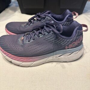 Hoka Women's Purple and Pink Running Shoes